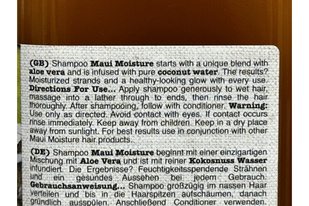 Maui Moisture Curl Quench Coconut Oil SHAMPOO x 385ml & Curl Quench Curl LEAVE IN Milk x 236ml & Curl Quench CONDITIONER x 385ml | Ideal Gift