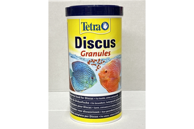 Tetra Discus Fish Food, Complete Food for Mid-Water and Bottom-Feeding Fish, 1 Litre | BEST BEFORE DATE 30/06/2024