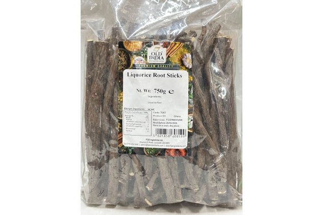 Old India Liquorice Root Sticks 750g