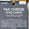 Petello Yak Cheese Dog Chew Long Lasting Himalayan Chew for Dogs Himalayan Protein Rich Natural Dog Treat 35g