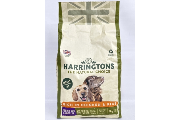 Harringtons dog food senior best sale