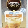 Nescafe Gold Iced Salted Caramel Latte Instant Coffee Sachets 7 Sachets | Best Before Date 31/07/2024