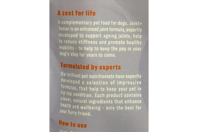 Hip & Joint Supplement for Dogs - Senior Care Dog Joint Tablets for Older Dogs | 120 Tablets