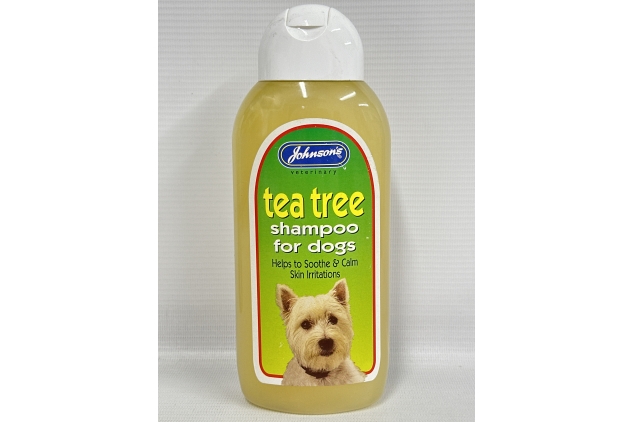 Johnsons Tea Tree Soothing Shampoo for Dogs 400ml | Pack Of 3