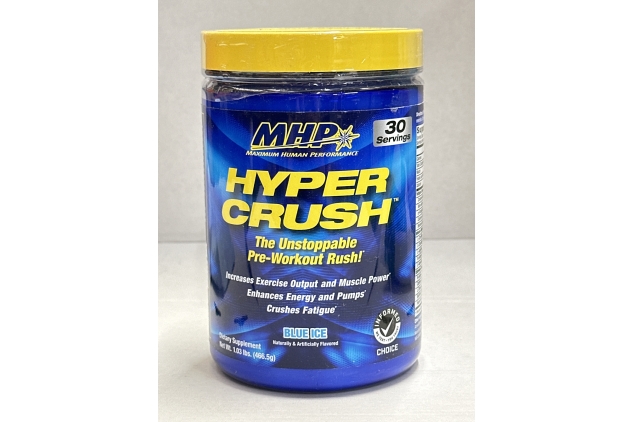 MHP Hyper Crush Blue Ice 30 Servings | Best Before Date 31/08/2024