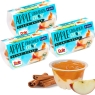 Dole VEGAN Fruit & Cream Apple & Cinnamon 3 x 4 Packs | Healthy Snack Made with Fresh Fruit | Fruit Bowl | Perfect Winter Breakfast & Dessert | Add To Recipes | Best Before Date 10/08/2024