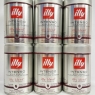 illy Coffee Intenso Coffee Beans Dark Roast 100% Arabica Beans 250g (Pack Of 6) Best Before Date 30/09/2024