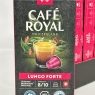 Cafe Royal Lungo Forte 100 Capsules for Nespresso Coffee Machine - 8/10 Intensity - UTZ certified Aluminum Coffee Capsules | Best Before Date 31/08/2024