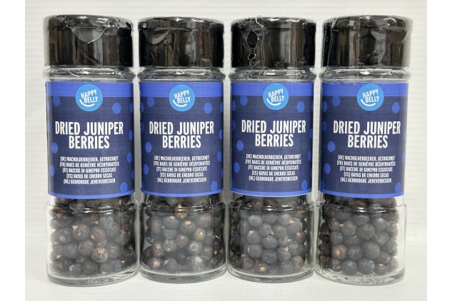 Dried Juniper Berries, 22 g (Pack of 4)