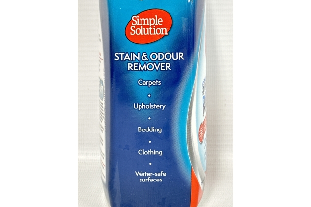 Simple Solution Dog Stain and Odour Remover, Enzymatic Cleaner with Pro-Bacteria Cleaning Power - 750ml