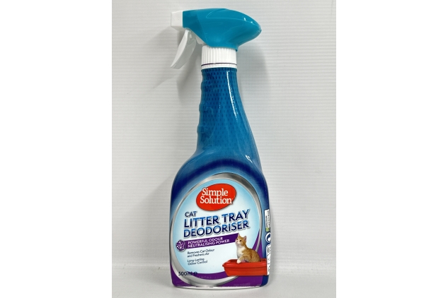 Simple Solution Cat Litter Odour Eliminator with enzymatic cleaning, 500 ml