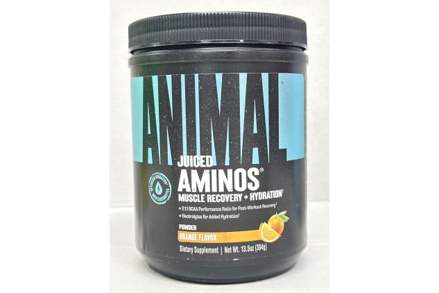 Animal Juiced Aminos - 6g BCAA/EAA Matrix plus 4g Amino Acid Blend for Recovery and Improved Performance - Orange - 30 Servings