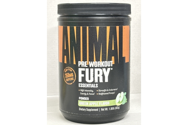 Universal Animal Fury - 30 Servings Green Apple