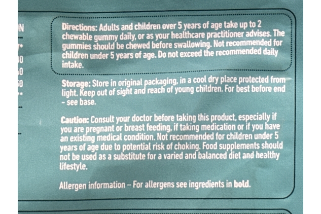 Marine Collagen Complex 180 Gummies. Strawberry & Blueberry Flavour. Resealable & Recyclable Pouch. Contains Marine Collagen, Vitamin C, Zinc & Biotin