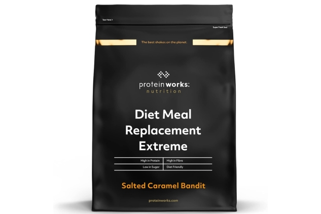 Protein Works - Diet Meal Replacement Extreme, 200 Calorie Meal, High Protein Meal, Supports Weightloss, 16 Meals, Salted Caramel Bandit, 1kg