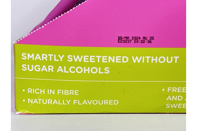 Smart Sweets Low Sugar Sourmelon Bites Candy Fruity, Free of Sugar Alcohols & No Artificial Sweeteners Sweetened with Stevia, Natural Fruit Flavours 50g (Box of 12) BEST BEFORE DATE 25/08/2024