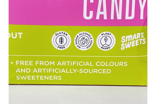 Smart Sweets Low Sugar Sourmelon Bites Candy Fruity, Free of Sugar Alcohols & No Artificial Sweeteners Sweetened with Stevia, Natural Fruit Flavours 50g (Box of 12) BEST BEFORE DATE 25/08/2024