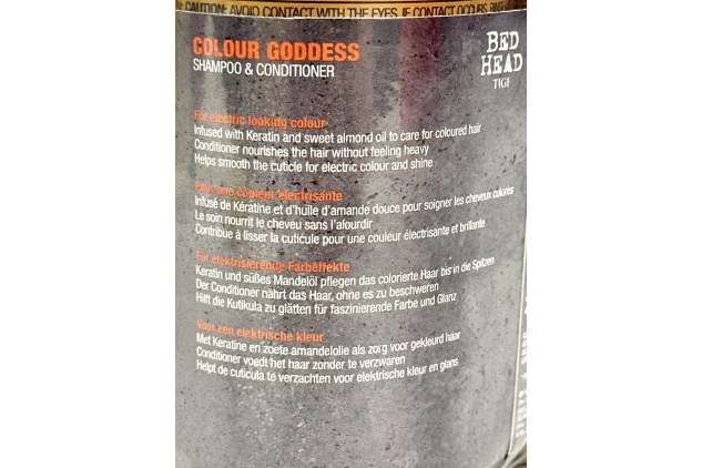 Bed Head by TIGI | Colour Goddess Shampoo and Conditioner Set | Professional Hair Treatment For Coloured Hair | Nourishing And Moisturising | 750 ml (Pack of 2)