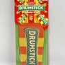 retro sweets car air freshener - drumstick: raspberry & milk