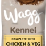 Wagg Kennel Complete Dry Adult Dog Food Chicken & Veg 15kg - Meaty Ingredients