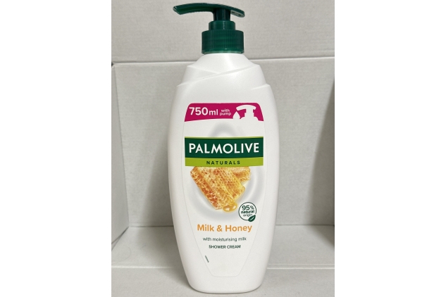 Palmolive Naturals Milk & Honey Shower Cream, 750ml Pump Bottle