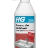 HG Limescale Remover Foam Spray Super Powerful, Sink Tap & Toilet Limescale Remover, Bathroom Cleaner & Descaler for Shower Heads, Chrome, Baths & Screens - 500ml