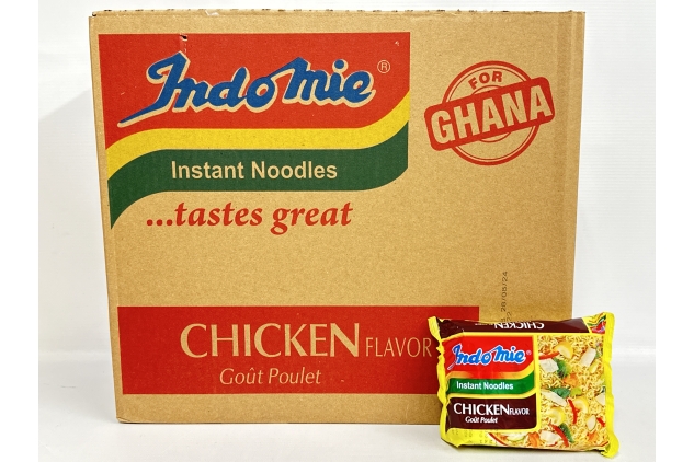 Indomie Chicken Noodles from Nigeria, 70g, Pack of 40 | Best Before Date 28/08/2024