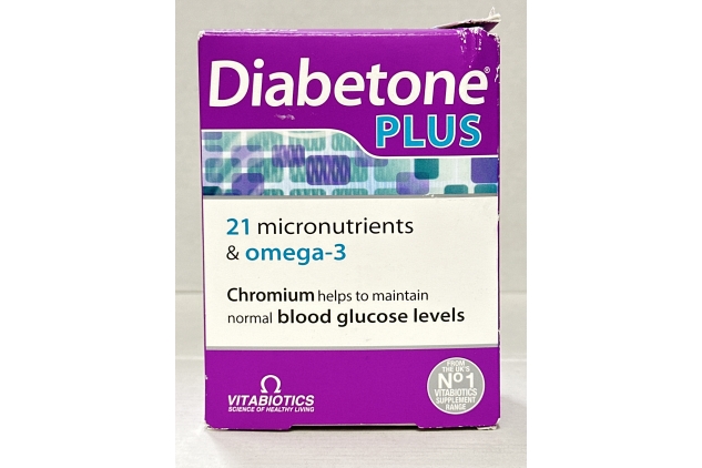 Vitabiotics Diabetone Plus 21 Micronutrients & Omega-3 Dual Pack 56 Tablets