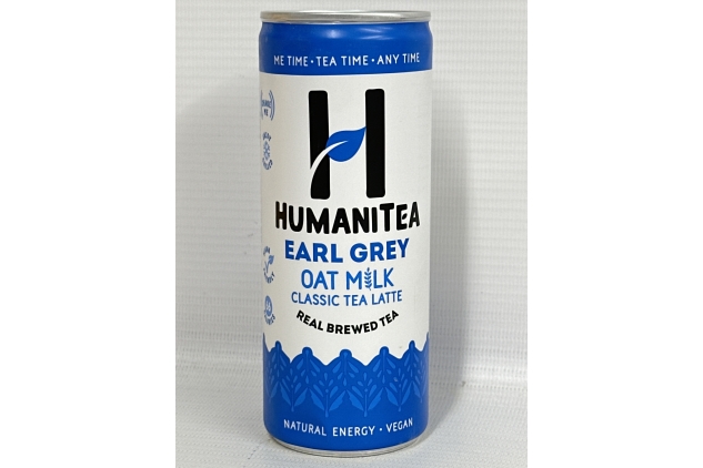 HumaniTea Earl Grey Oat Milk Classic Tea Latte, 250ml (Pack of 12) BEST BEFORE DATE 20/06/2024