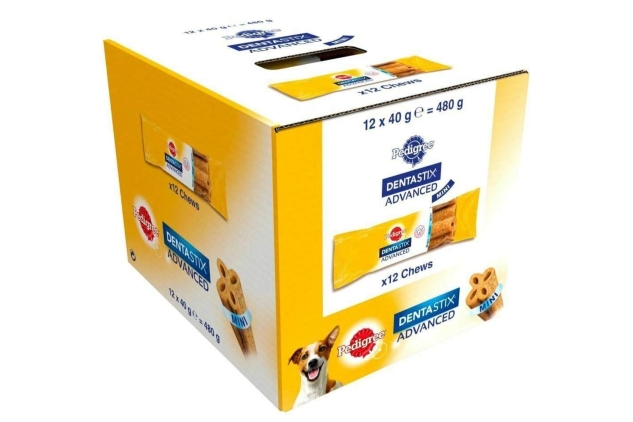 Pedigree Dentastix Advanced - Dental Care Chews - Dog Treats for Small Dogs - 12 Sticks | BEST BEFORE DATE 01/08/2024