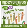 Kiddylicious Veggie Straws - Delicious Snacks for Kids - Suitable for 9+ Months - 9 Packs | BBE 28/02/2025