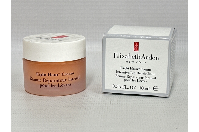 Elizabeth Arden Eight Hour Cream Intensive Lip Repair Balm for Dry & Chapped Lips, 11.6ml, Long-lasting Moisture & Conditioning for Dry Lips, Unisex