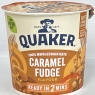 Quaker Heavenly Oats Caramel Fudge Porridge Pot 58g | Pack Of 8 | Best Before Date 24/08/2024