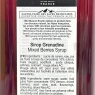 1883 Maison Routin Premium Mixed Berries Grenadine Syrup for Iced Tea, Cocktails & Mocktails Glass 1L