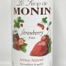 MONIN Premium Strawberry Syrup 700ml for Cocktails and Mocktails