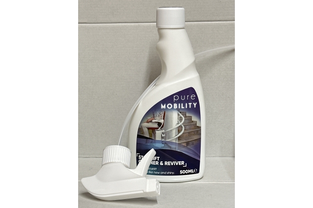 Pure Mobility Stairlift Cleaner & Reviver Anti-Bacterial Spray 500ml