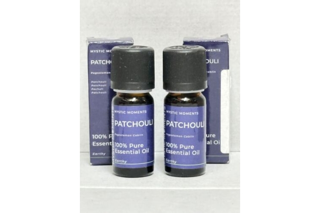 Patchouli Essential Oil 2 X 10ml Pure & Natural Oil for Diffusers, Aromatherapy