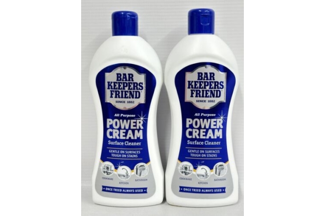 Bar Keepers Friend All Purpose Power Cream Cleaner 350ml (Pack Of 2)