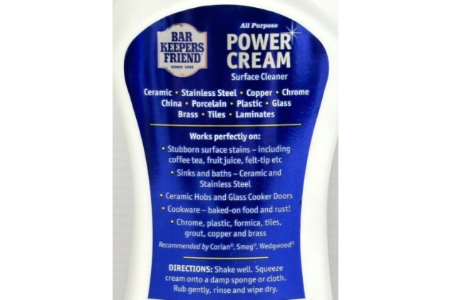 Bar Keepers Friend All Purpose Power Cream Cleaner 350ml (Pack Of 2)