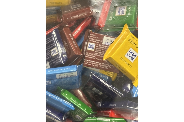 Ritter Sport Variety Share Box | 84 Mini Assorted Chocolate Bars 1.4kg | BEST BEFORE DATE 31/08/2024