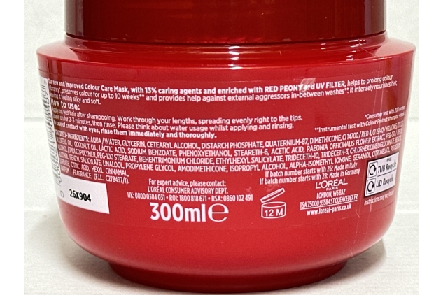 L'Oreal Paris Elvive Colour Protect Hair Mask for Coloured for Coloured Hair 300ml